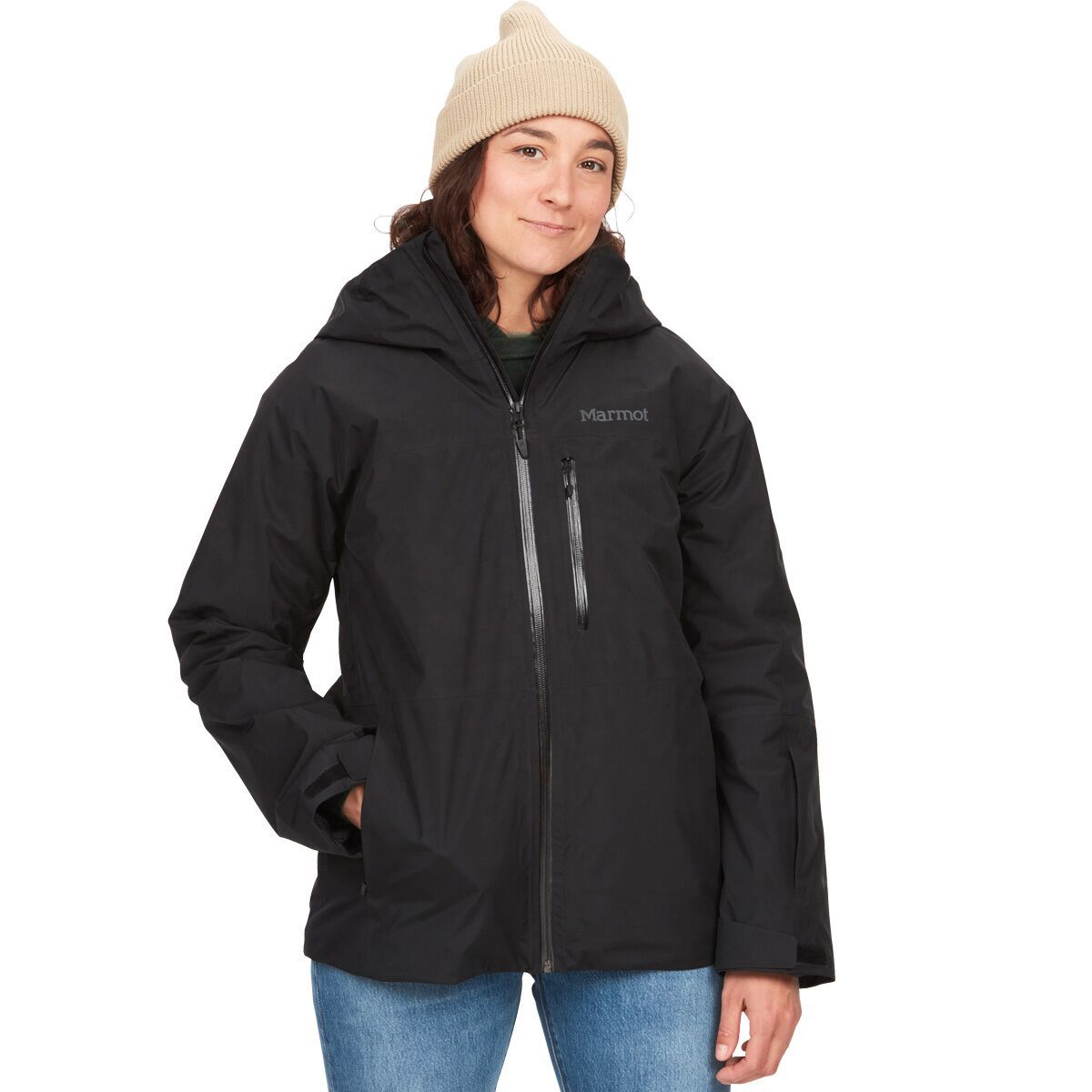 Image of Marmot Lightray GORE-TEX Jacket - Women's Black, XL