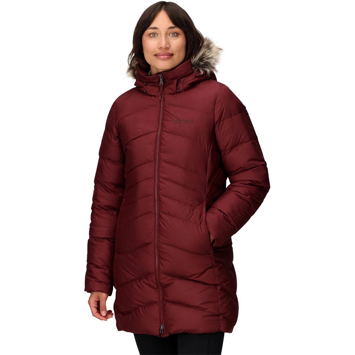 Image of Marmot Montreal Coat - Women's Acai Berry, L