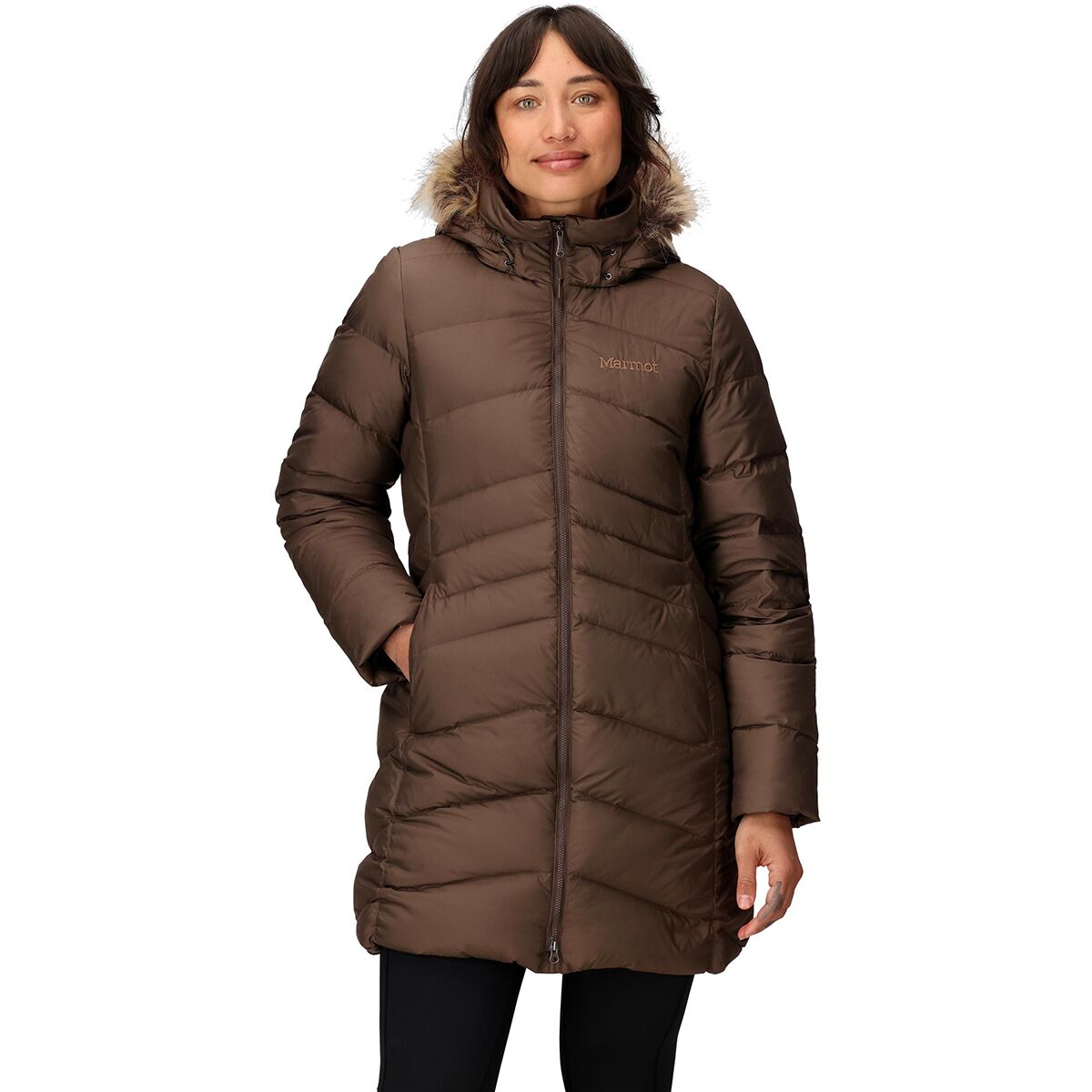 Image of Marmot Montreal Coat - Women's Hickory Nut, L