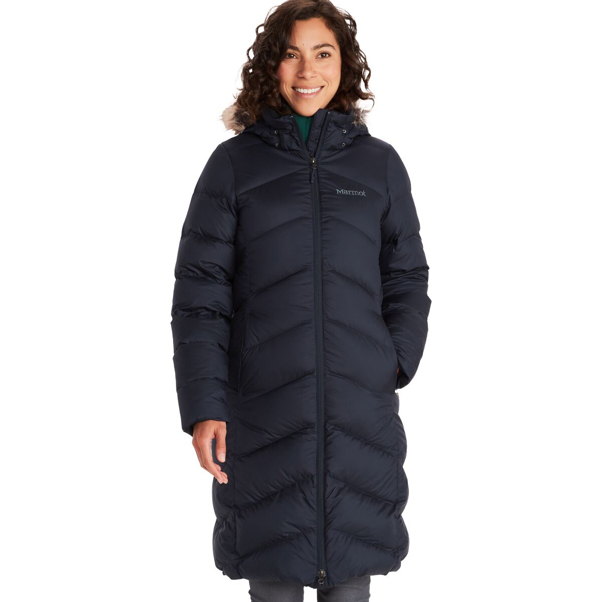 Image of Marmot Montreaux Coat - Women's Midnight Navy, S