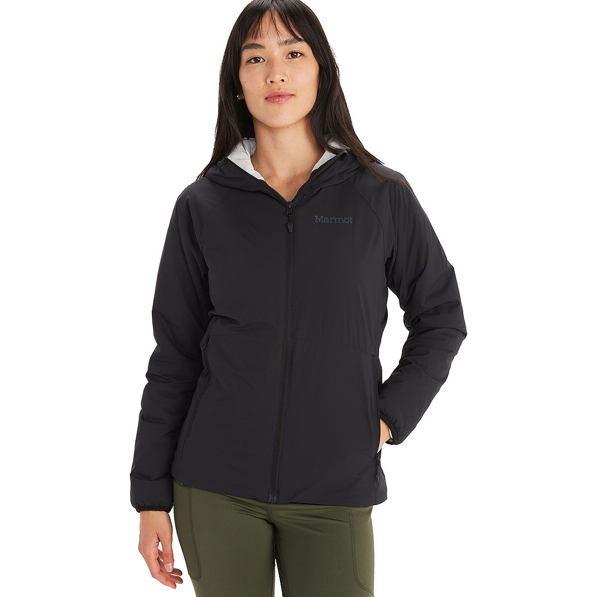 Image of Marmot Novus Hooded Jacket - Women's Black, XS