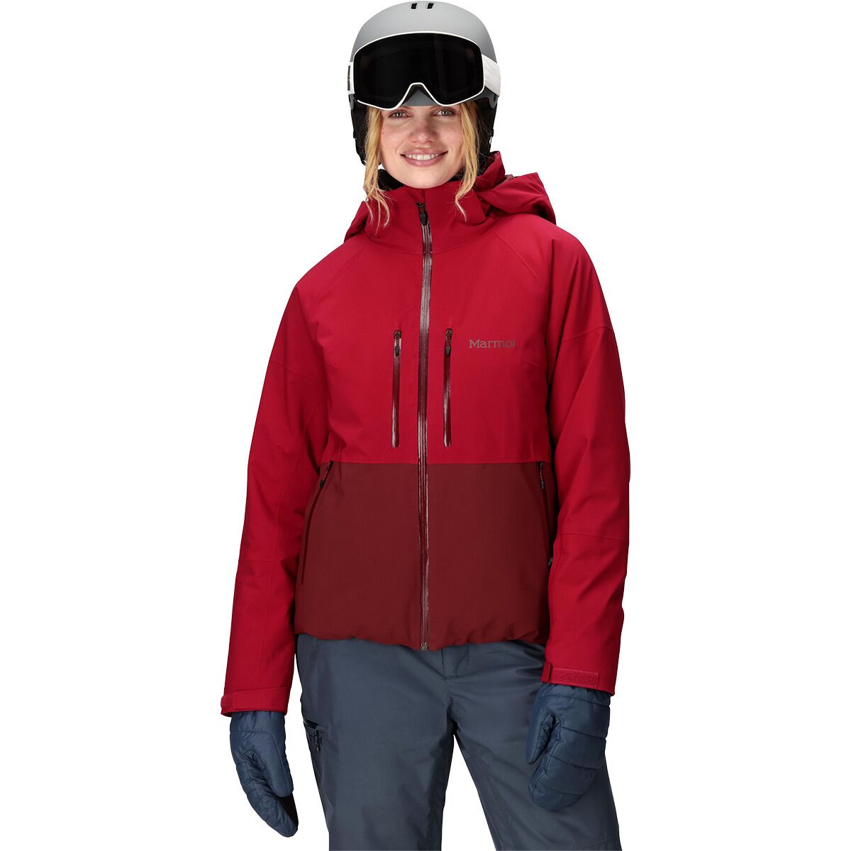 Image of Marmot Pace Jacket - Women's Red Mulberry/Acai Berry, M