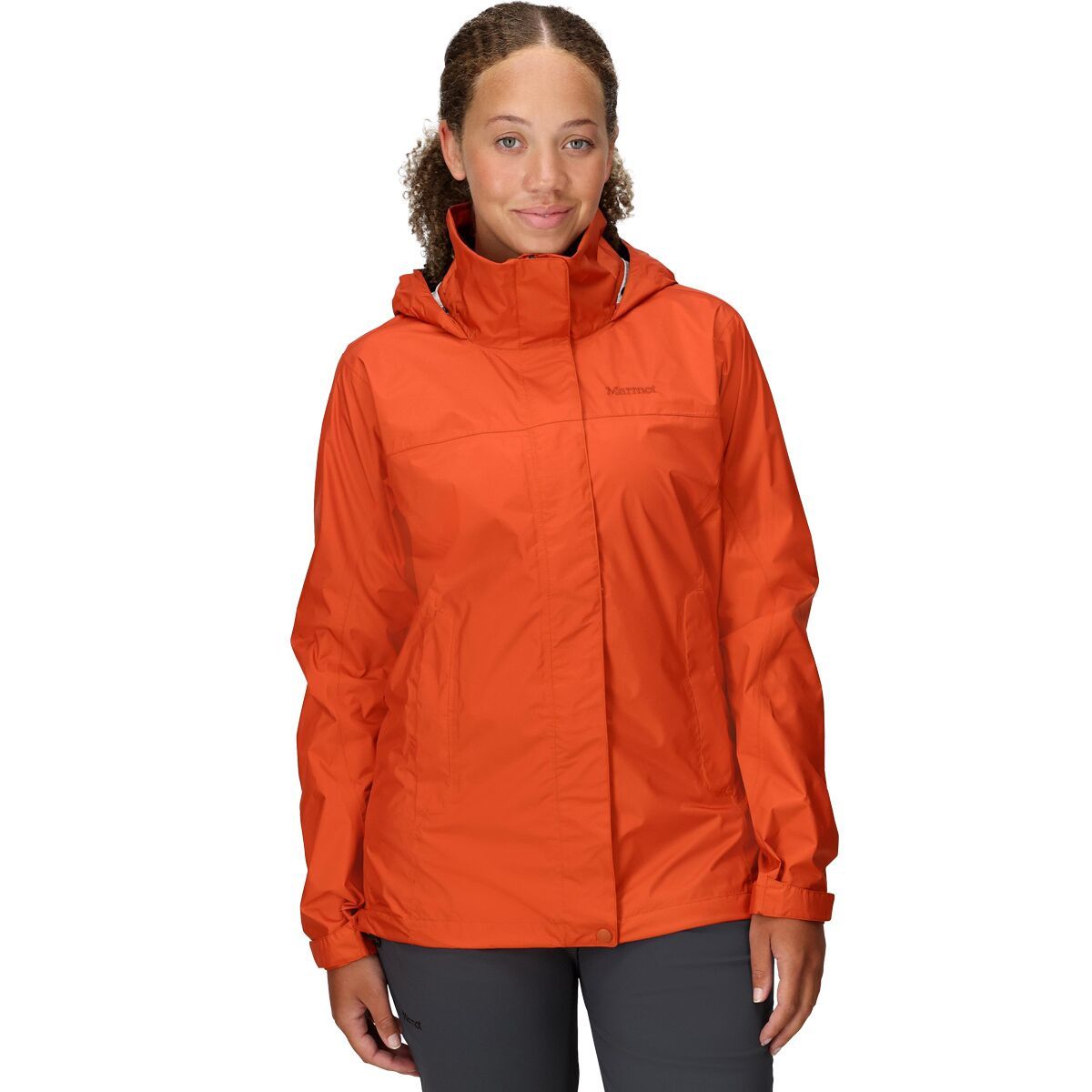 Image of Marmot PreCip Eco Jacket - Women's Ginger Blossom, XS
