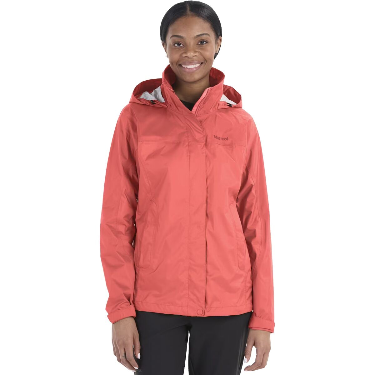 Image of Marmot PreCip Eco Jacket - Women's Grapefruit, XXL