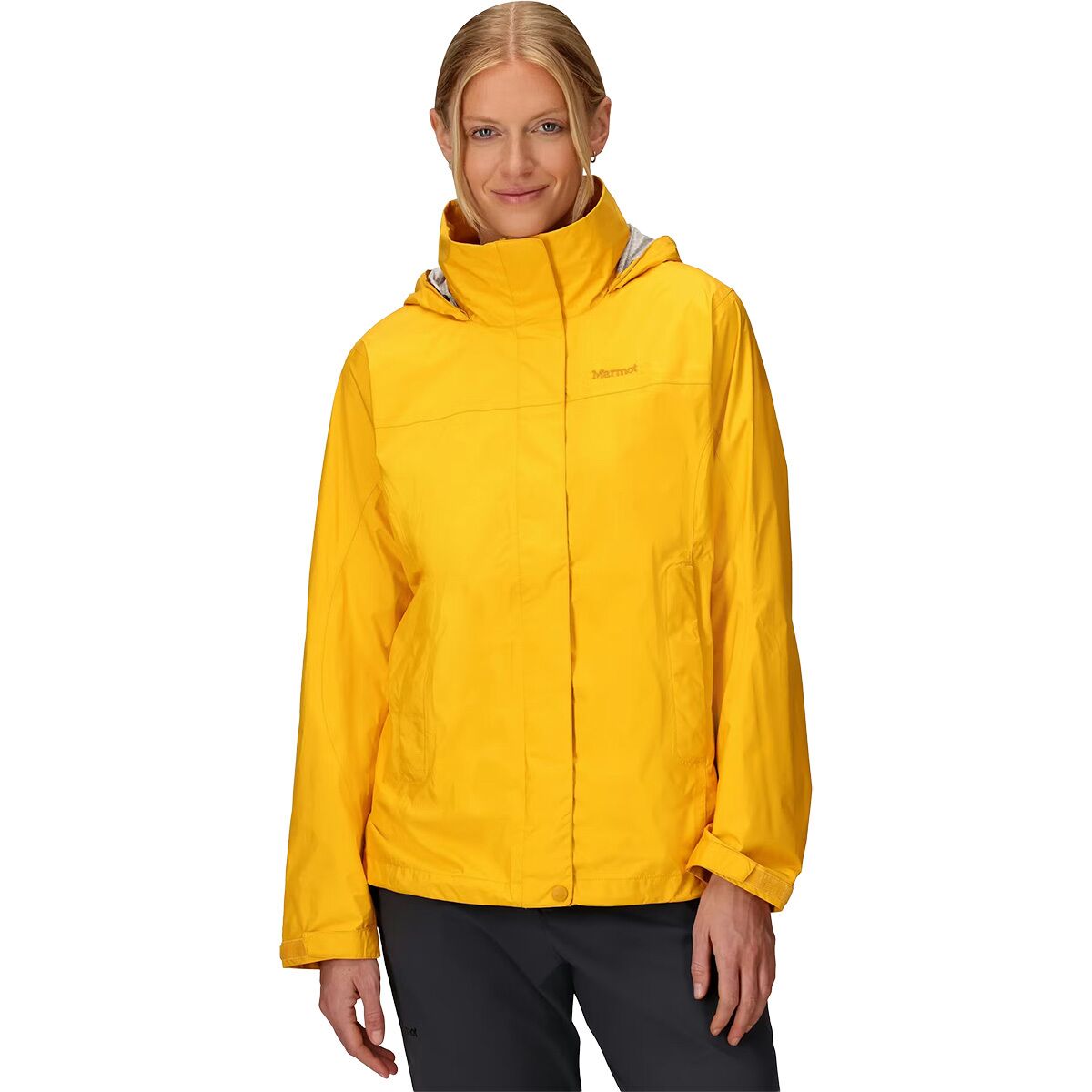 Image of Marmot PreCip Eco Jacket - Women's Jackfruit, S