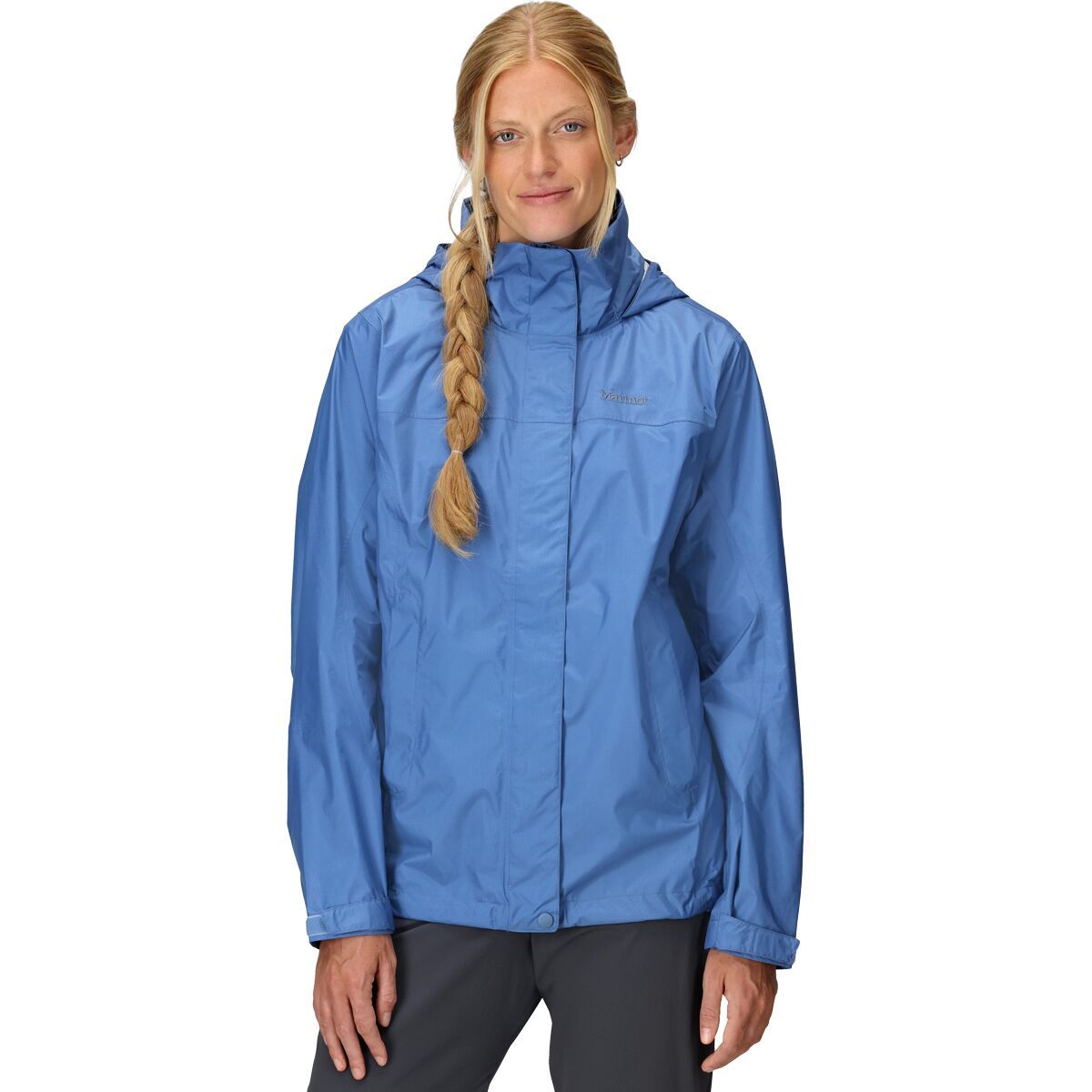 Image of Marmot PreCip Eco Jacket - Women's Rain Cloud, XS