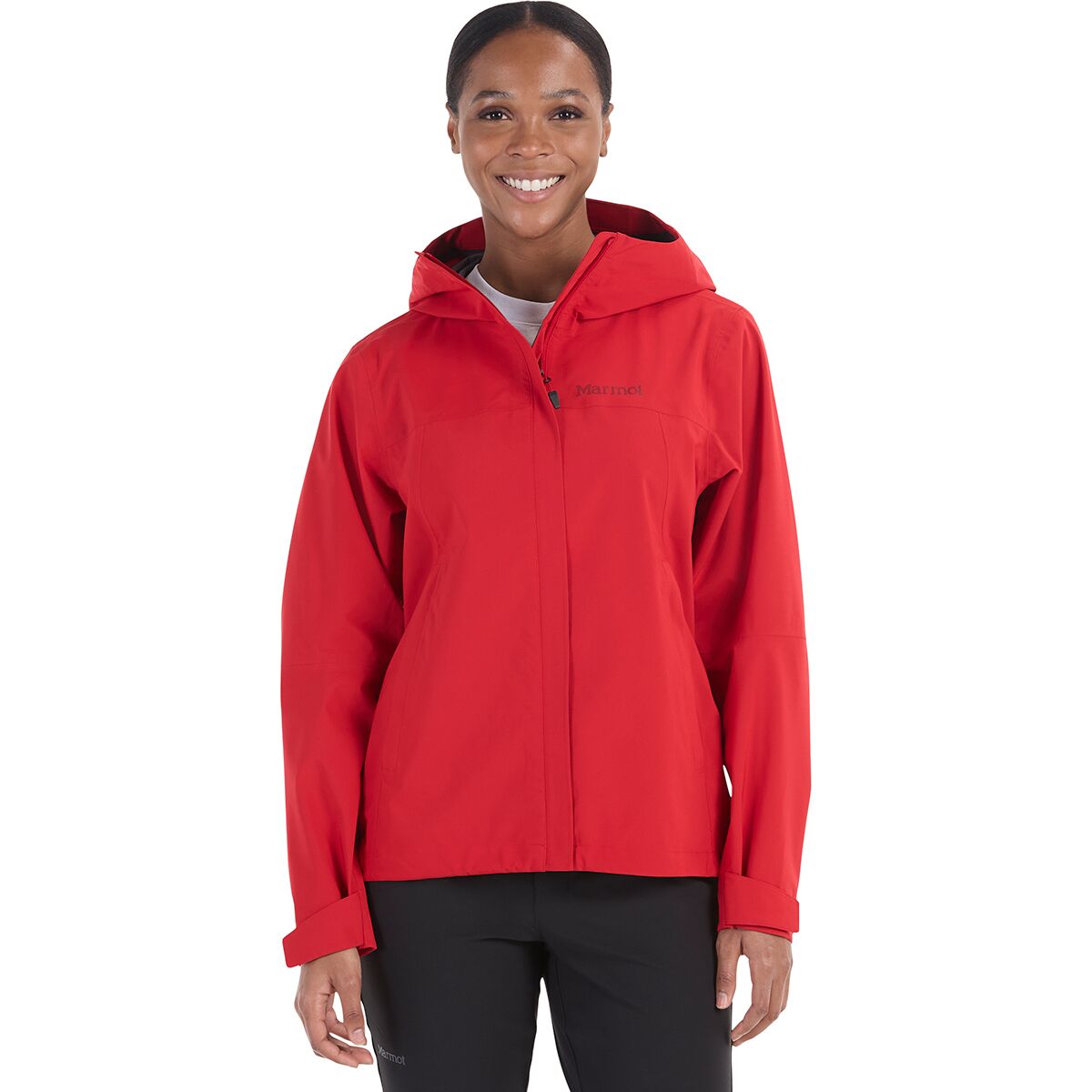 Image of Marmot PreCip Eco Pro Jacket - Women's Team Red, XS