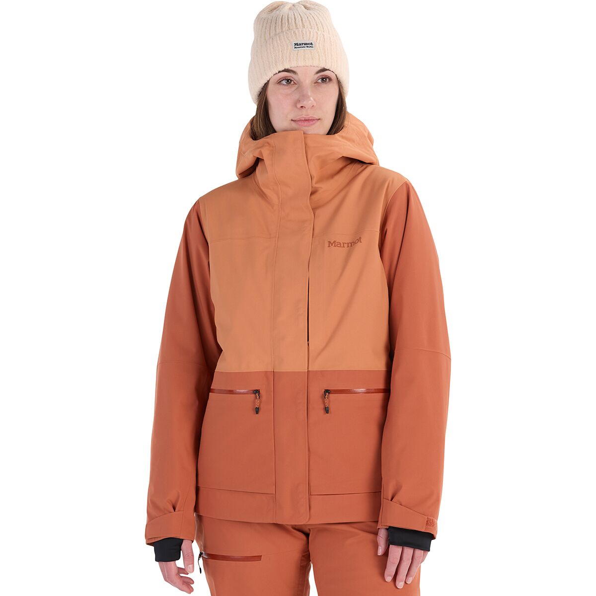 Image of Marmot Refuge Insulated Jacket - Women's Sunburn/Auburn, XL