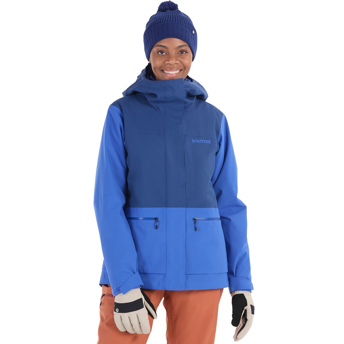 Image of Marmot Refuge Insulated Jacket - Women's Twilight Blue/Trail Blue, XS