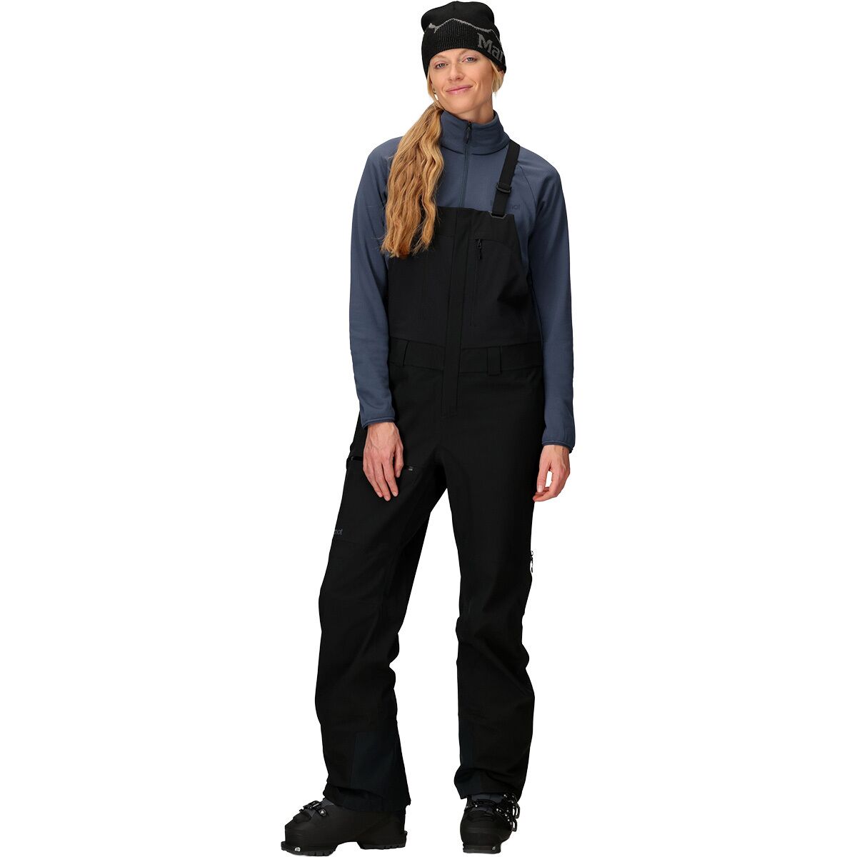 Image of Marmot Refuge Pro Bib Pant - Women's Black, XS