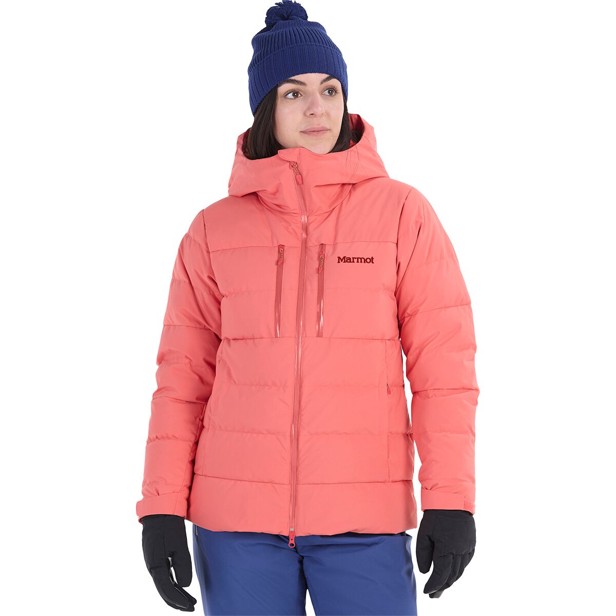 Image of Marmot Slingshot Down Jacket - Women's Grapefruit, XS