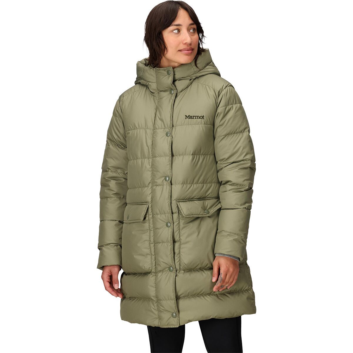 Image of Marmot Strollbridge Parka - Women's Olive Grove, S