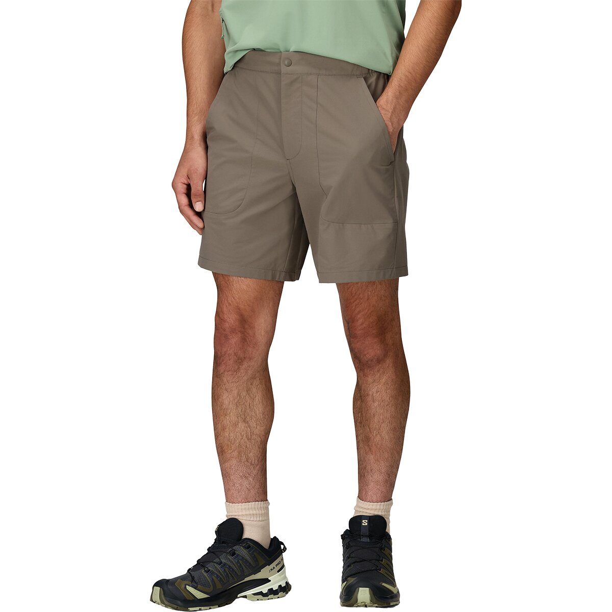 Image of Marmot AirExchange SolarShield 7in Short - Men's Claystone, XL