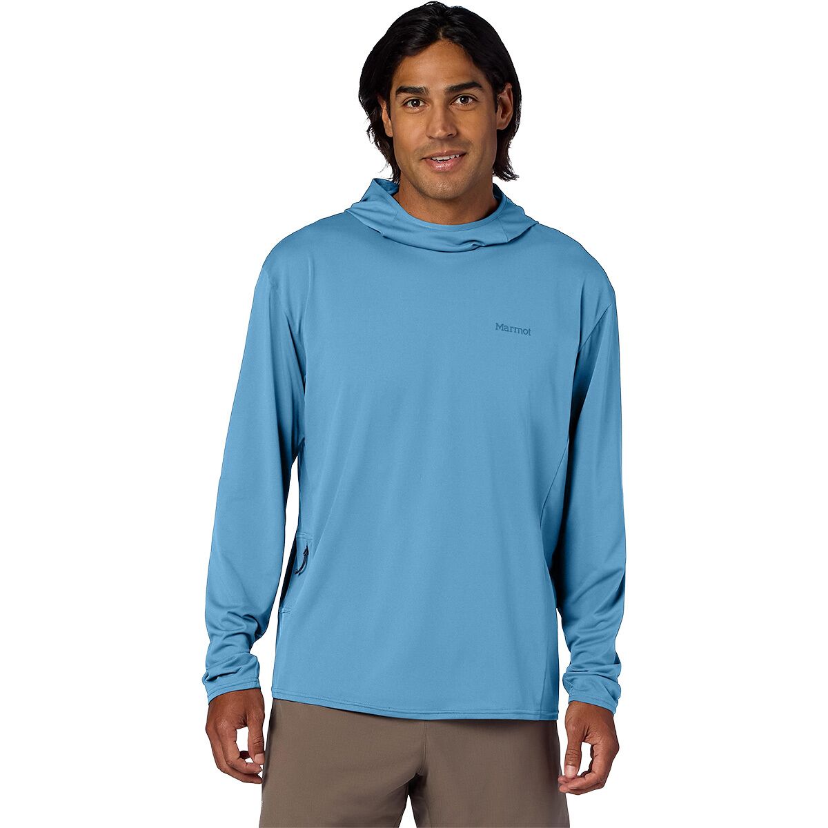 Image of Marmot AirExchange SolarShield Hoodie - Men's Summer Storm, XL