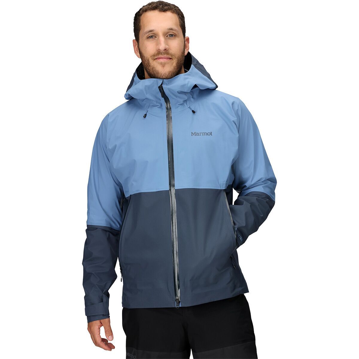 Image of Marmot Seeker GORE-TEX Jacket - Men's Rain Cloud/Thunderhead, M
