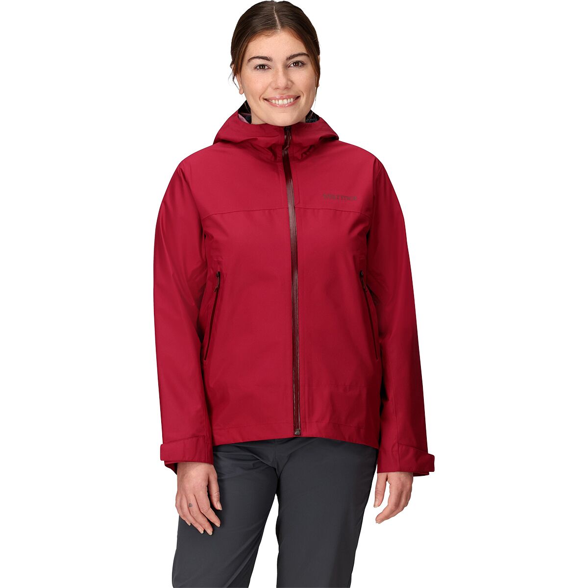 Image of Marmot Minimalist Pertex Jacket - Women's Red Mulberry, XS