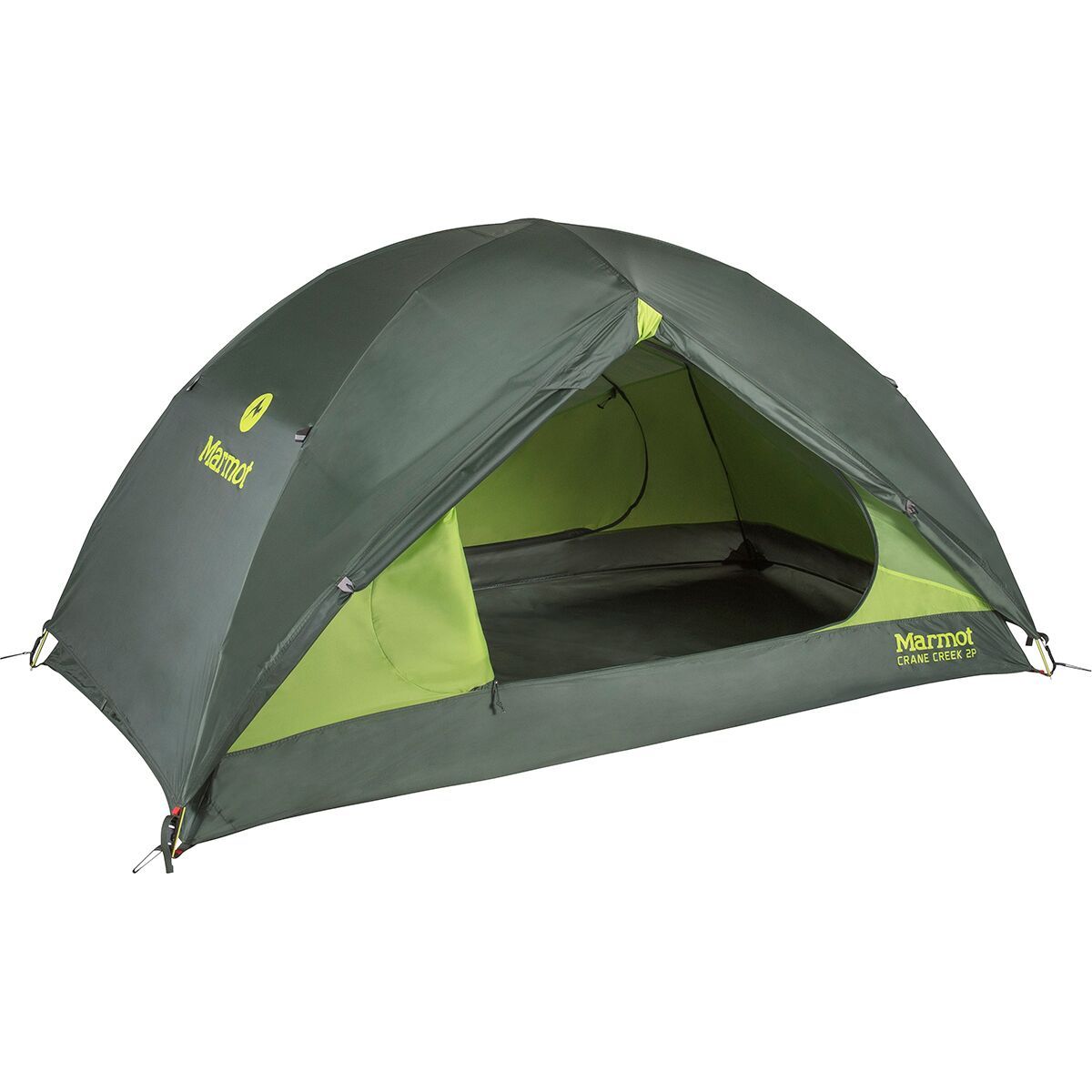Marmot Crane Creek 2P Tent Macaw Green/Crocodile, One Size