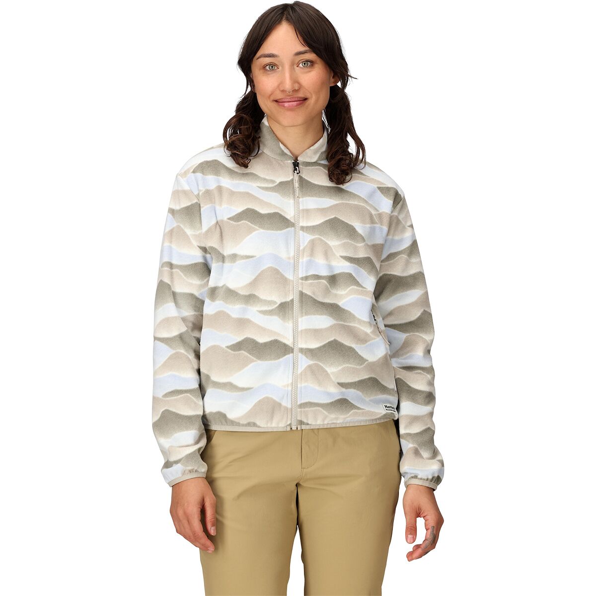 Image of Marmot Felton Fleece Jacket - Women's Vapor Scenic, L