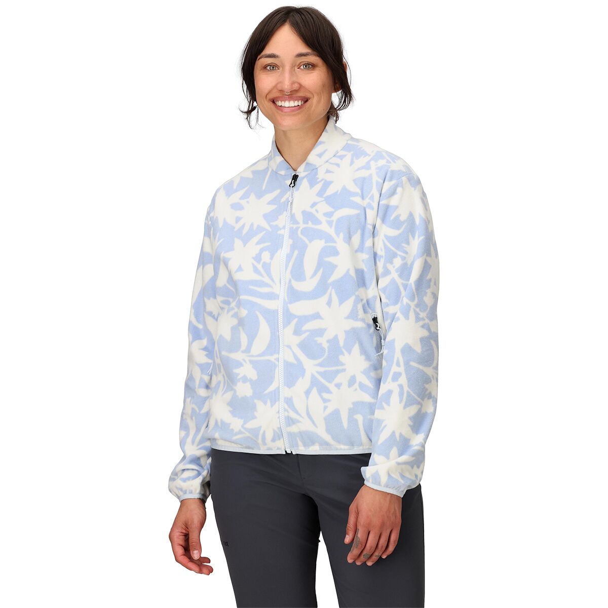 Image of Marmot Felton Fleece Jacket - Women's Vapor Winter Floral, S