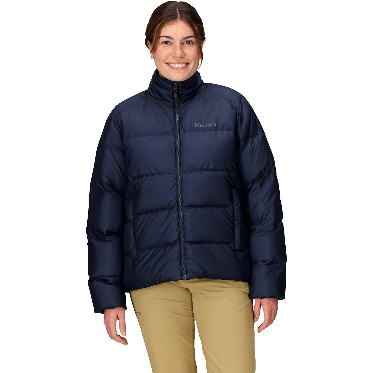 Image of Marmot Guides Down Jacket - Women's Arctic Navy, M