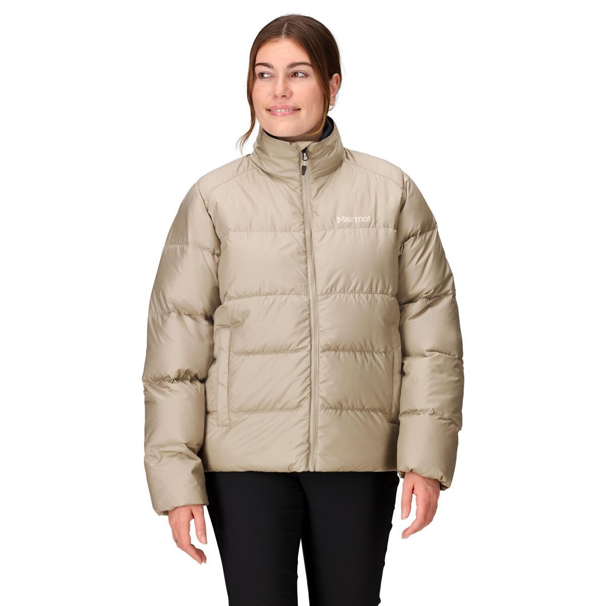 Image of Marmot Guides Down Jacket - Women's Shale Grey, M