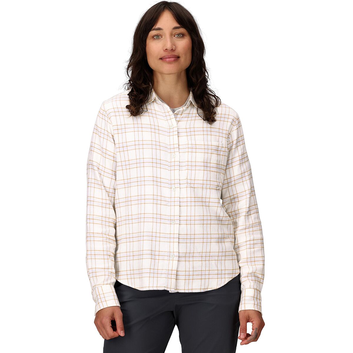 Image of Marmot Lightweight Flannel Shirt - Women's Pearl, S