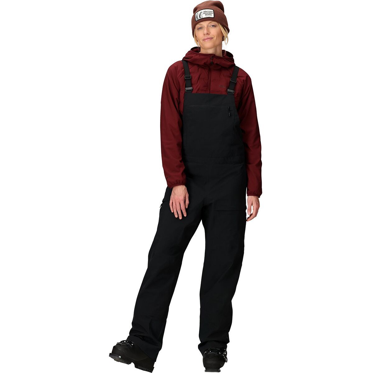 Image of Marmot Orion GORE-TEX Bib Pant - Women's Black, S