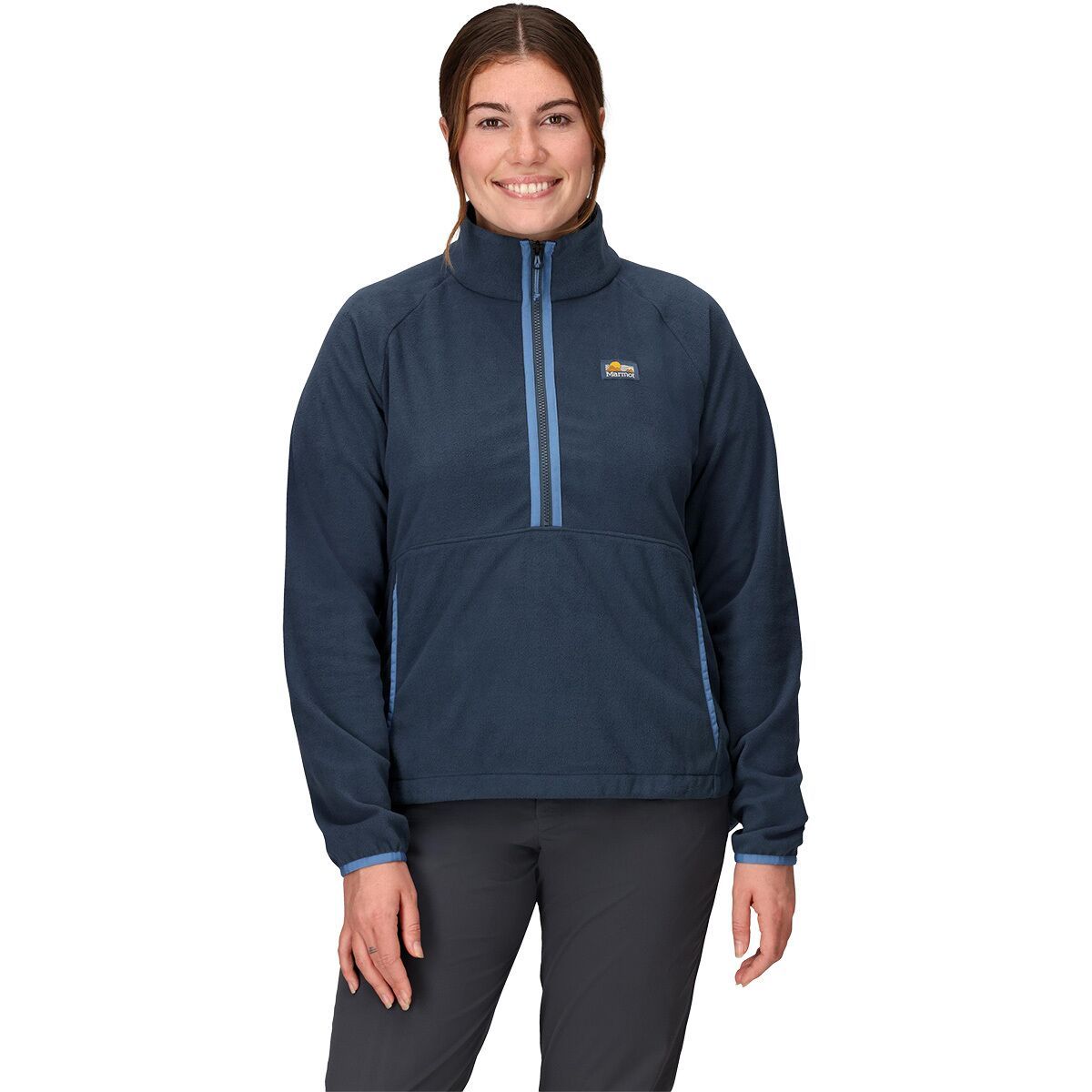 Image of Marmot Upward Fleece Pullover - Women's Thunderhead, M