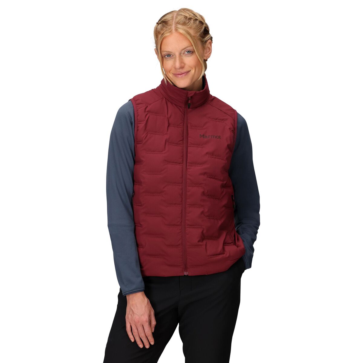 Image of Marmot WarmCube Active Aerothermal Vest - Women's Acai Berry, M