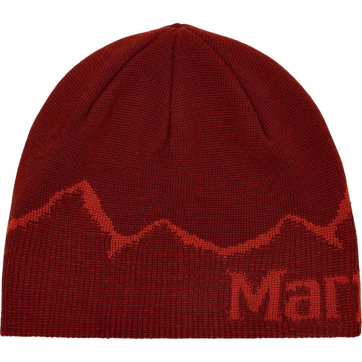 Image of Marmot Mountainscape Wool Beanie Pecan, One Size