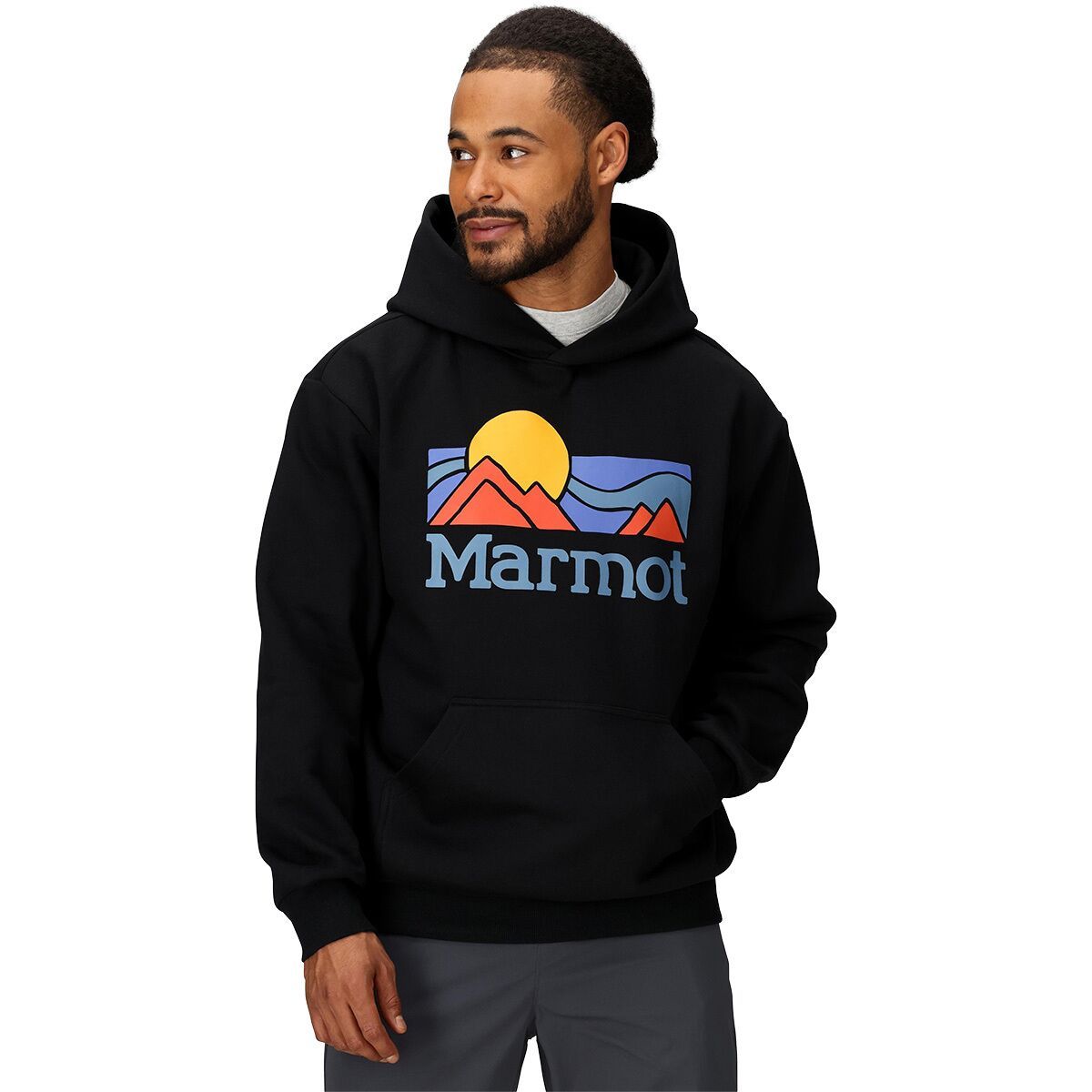 Image of Marmot Coastal Hoodie - Men's Black, M