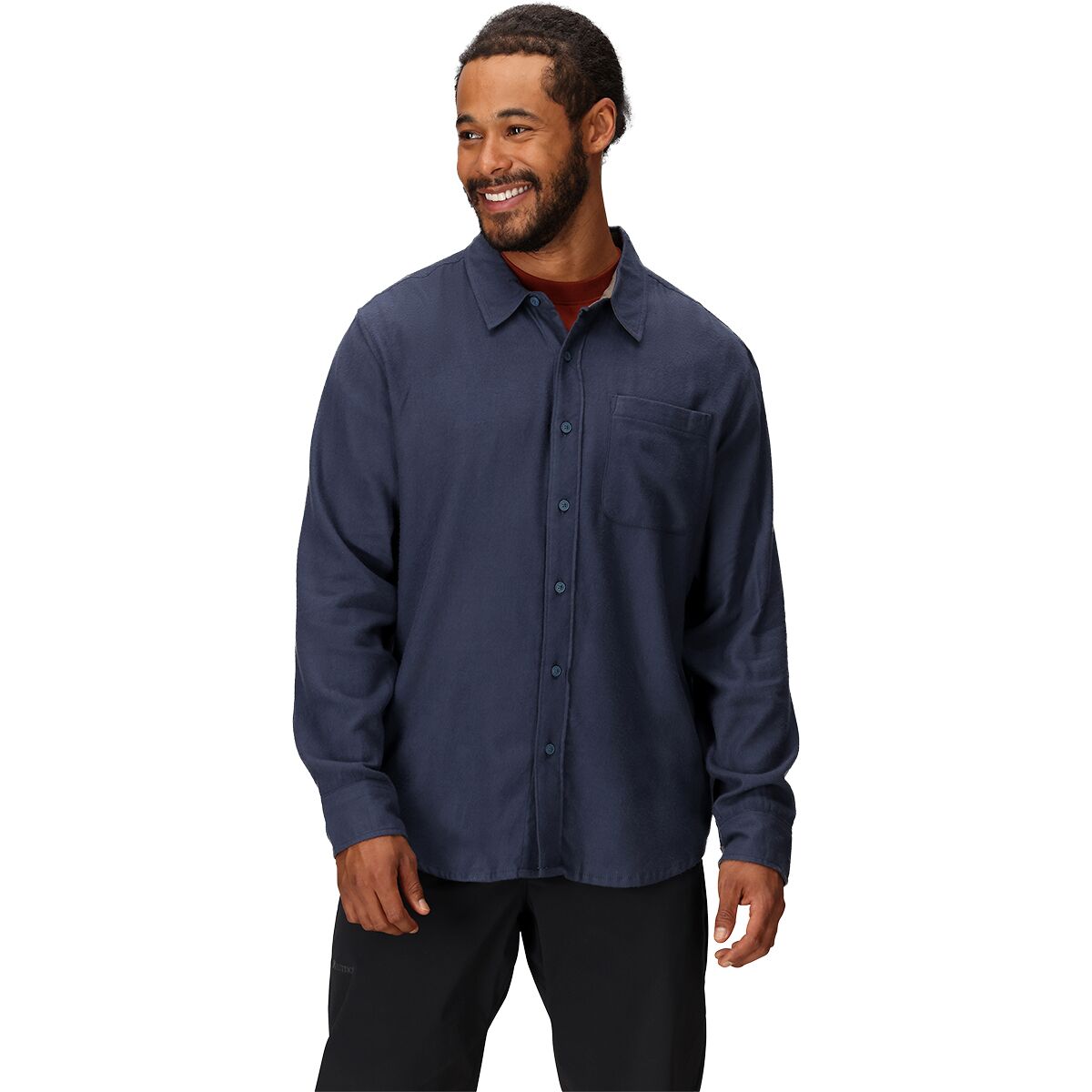 Marmot Marmot Lightweight Long-Sleeve Flannel Shirt - Men's Thunderhead, M