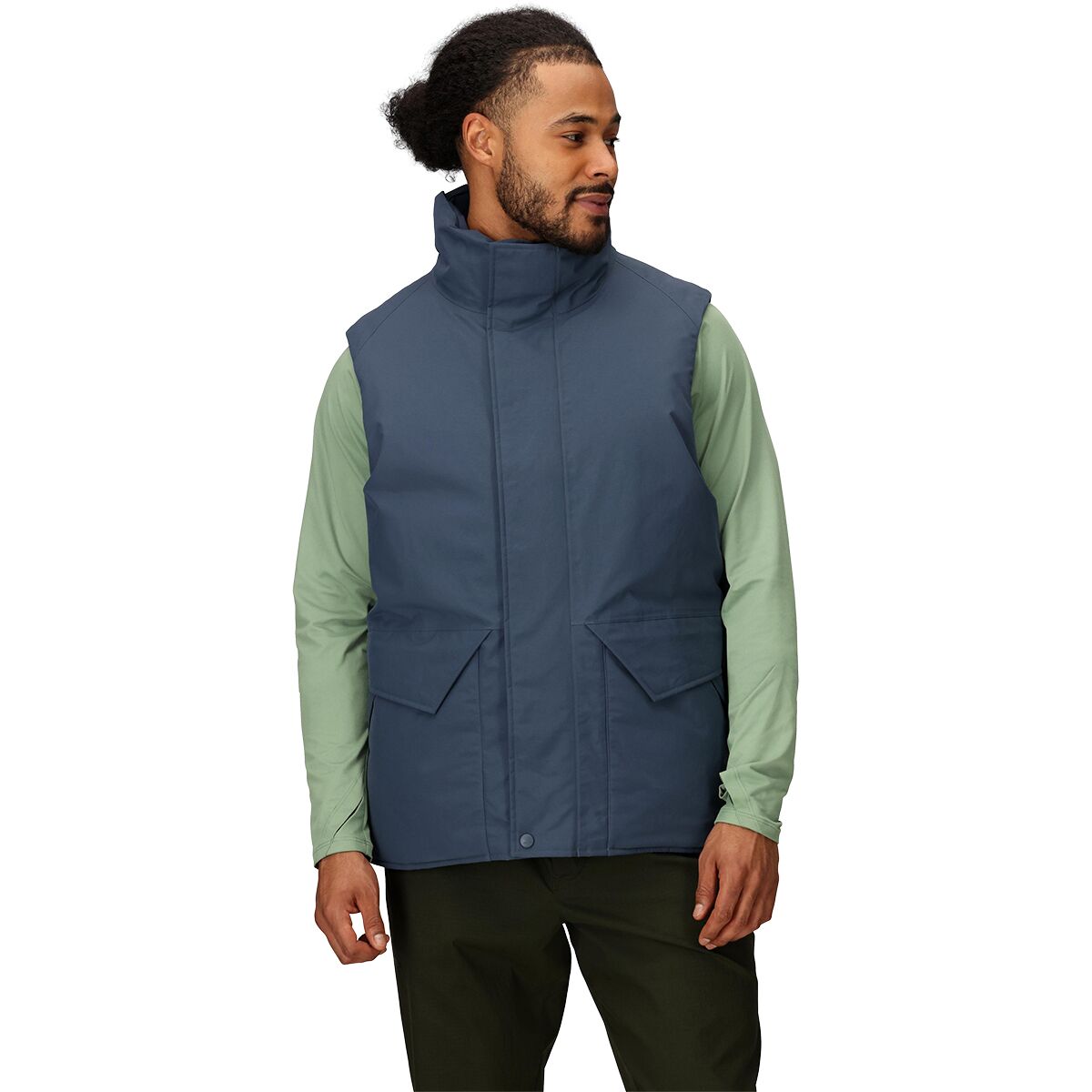 Image of Marmot Mammoth GORE-TEX Vest - Men's Thunderhead/Hickory Nut Marmot Archives, XL