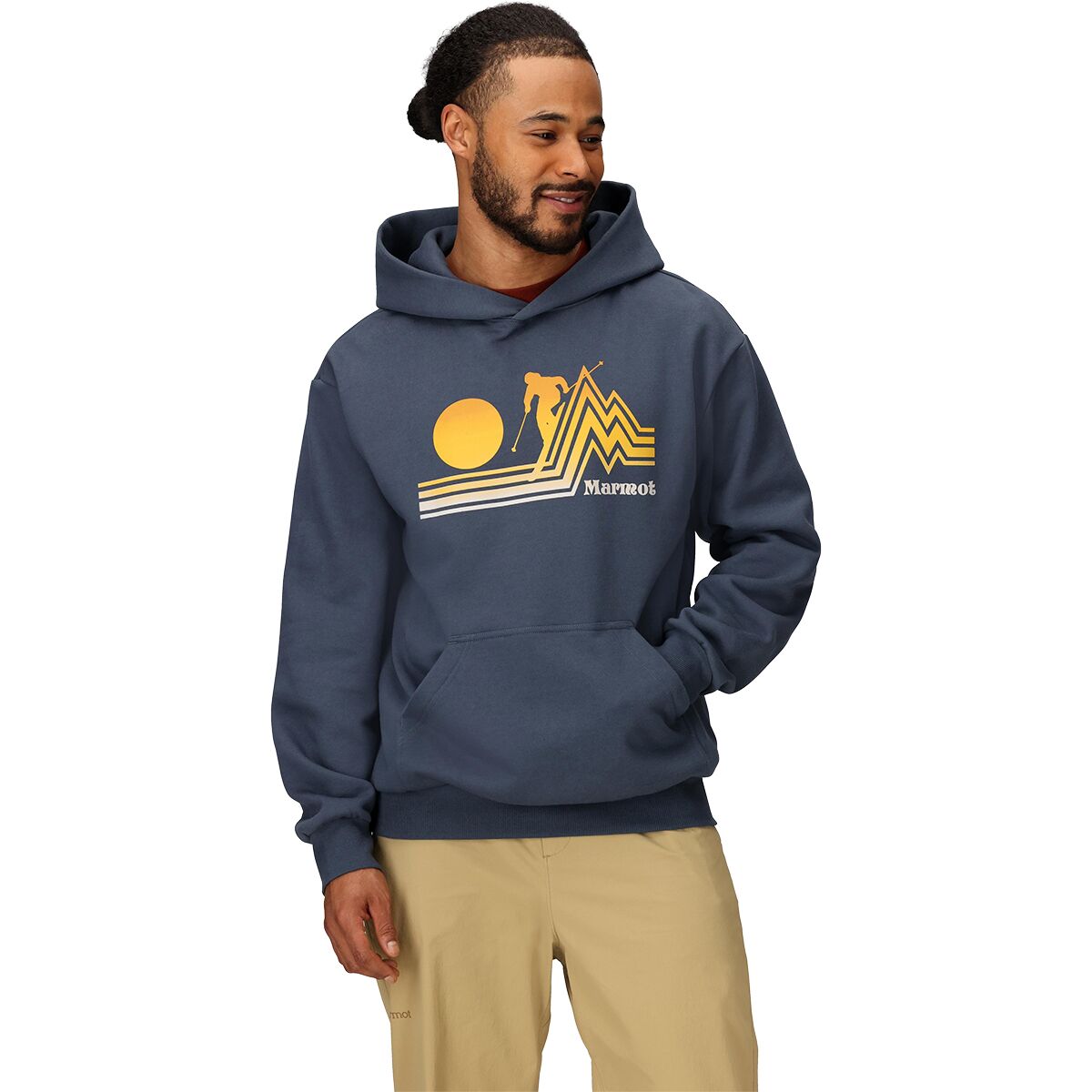Marmot Marmot Retro Skiier Hoodie - Men's Thunderhead, L