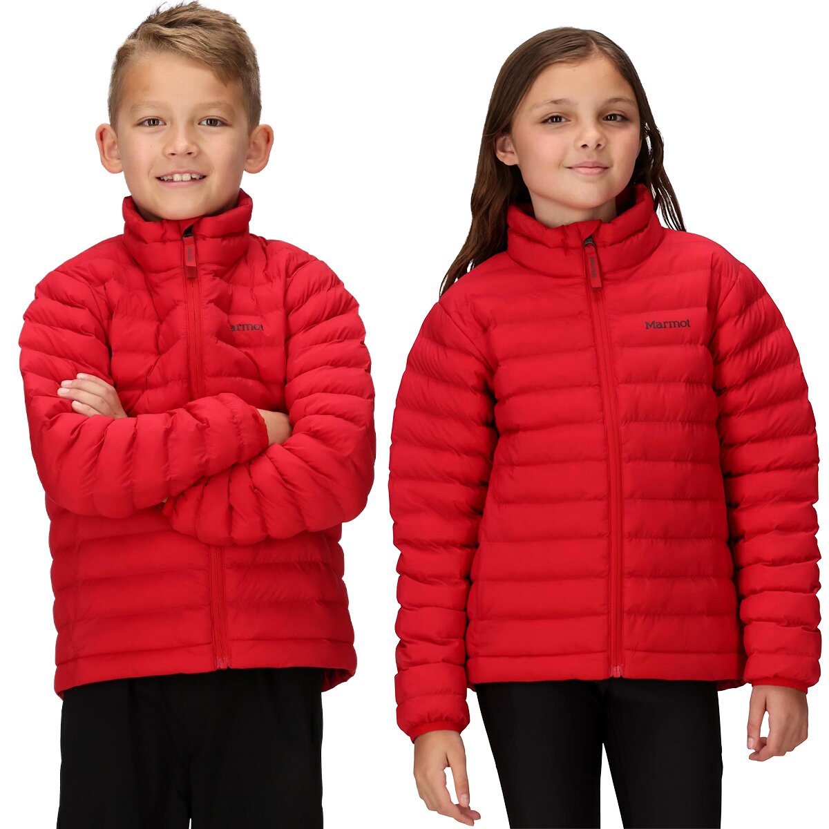 Image of Marmot Echo Featherless Jacket - Kids' Team Red, S