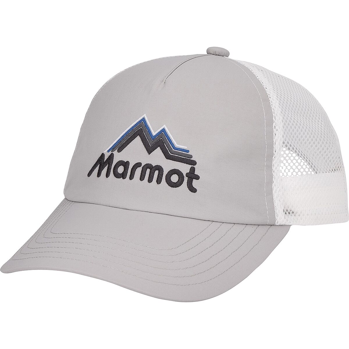 Image of Marmot Alpine Soft Mesh Trucker Hat Sleet Storm, L/XL