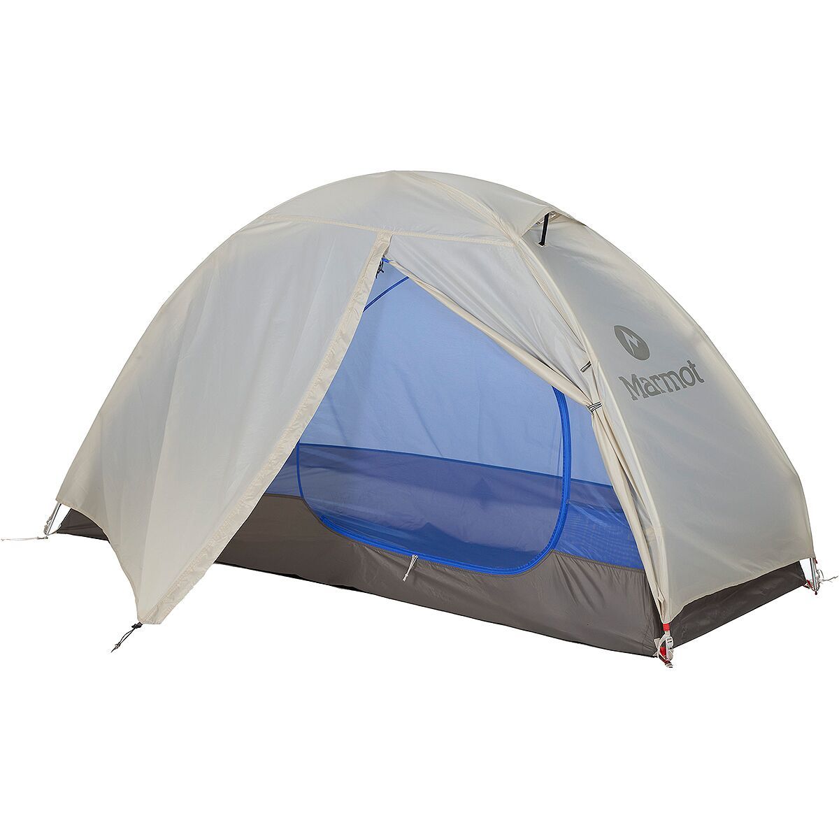 Image of Marmot Tungsten UL Tent: 1-Person 3-Season Birch Bark/Trail Blue, One Size