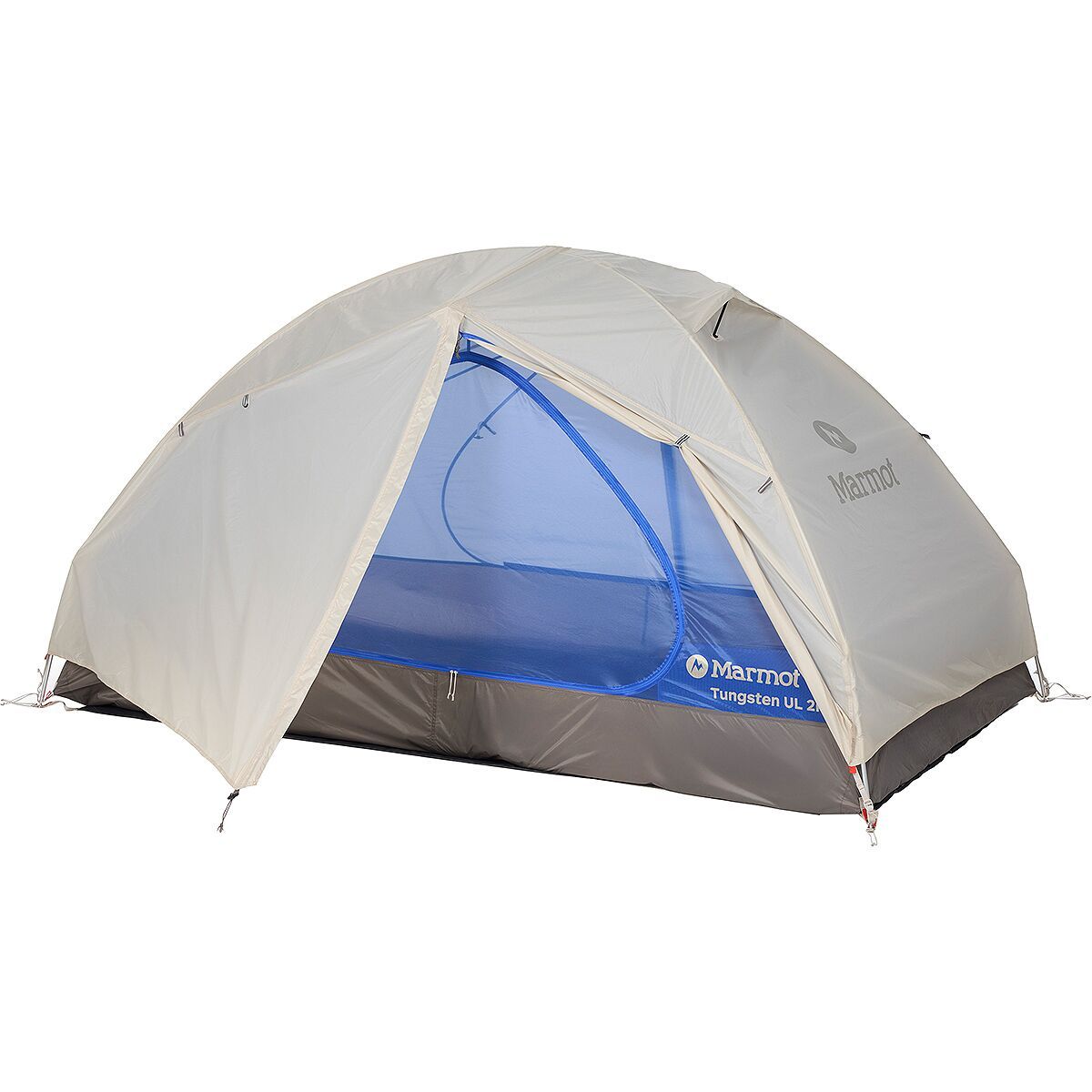 Image of Marmot Tungsten UL Tent: 2-Person 3-Season Birch Bark/Trail Blue, One Size