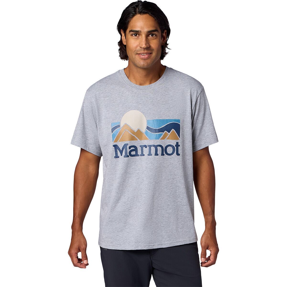 Image of Marmot Coastal T-Shirt - Men's Grey Heather, S