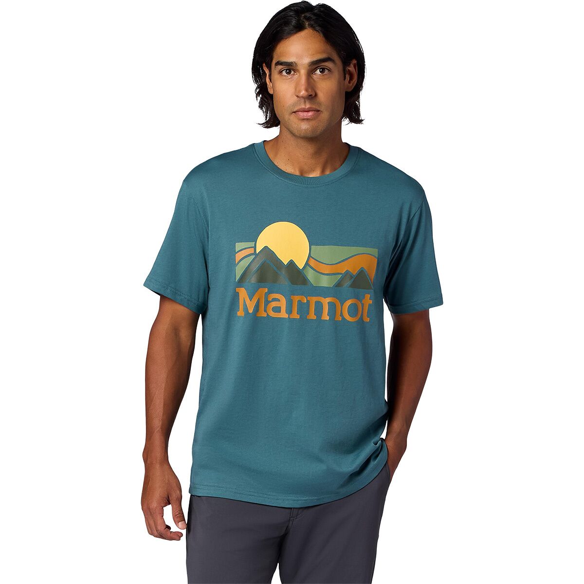 Image of Marmot Coastal T-Shirt - Men's Seafloor, XXL