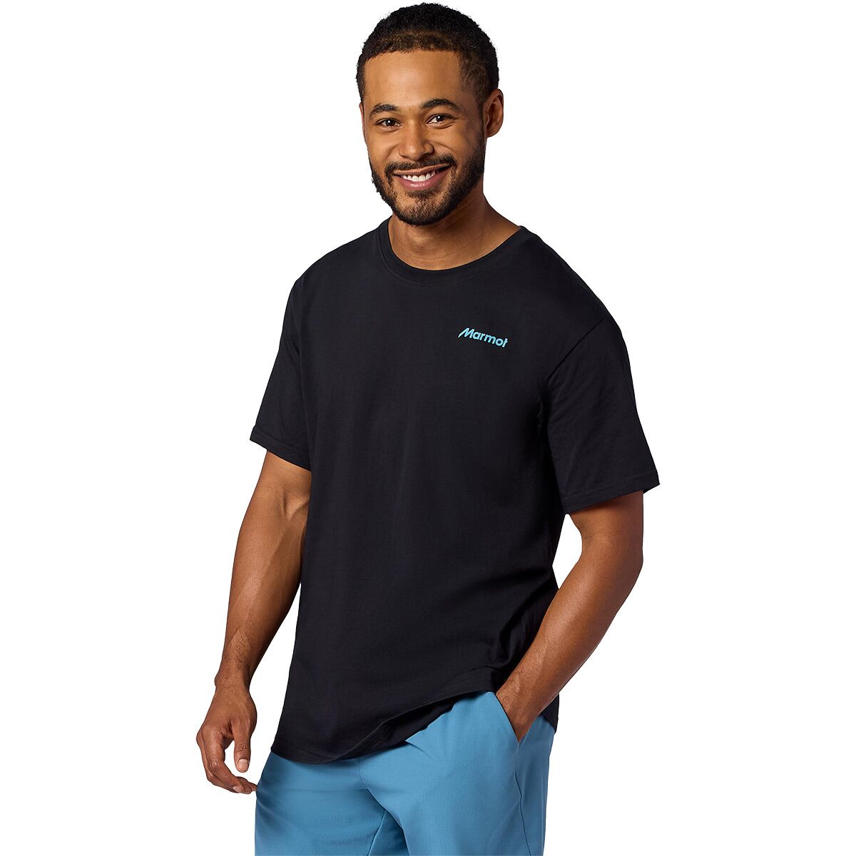 Image of Marmot For Life T-Shirt - Men's Black, XL
