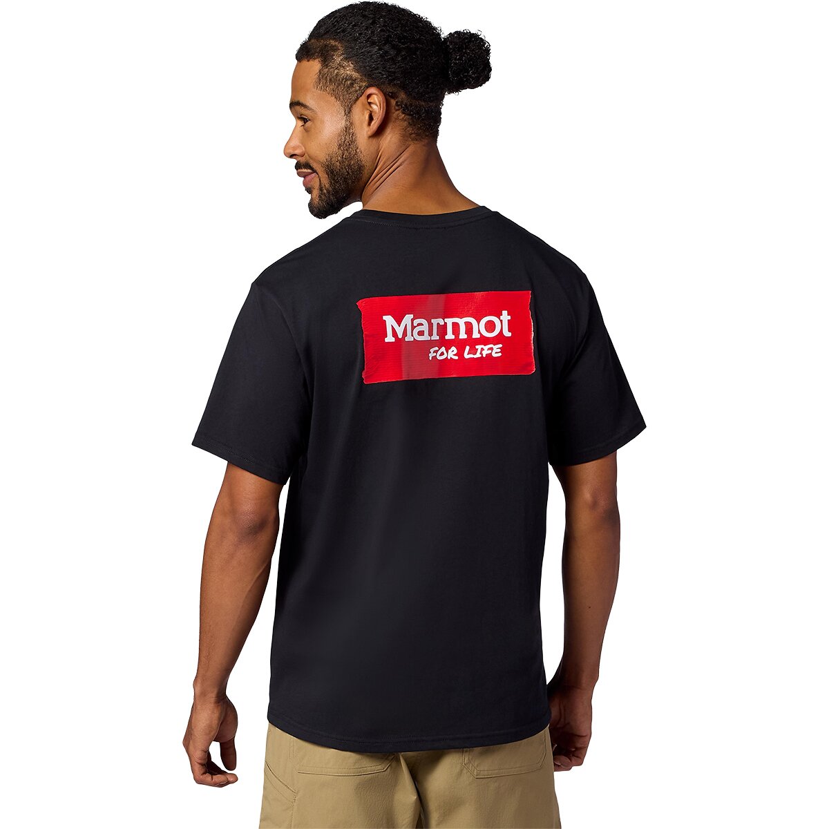 Image of Marmot Marmot Duct Tape T-Shirt - Men's Black, XL