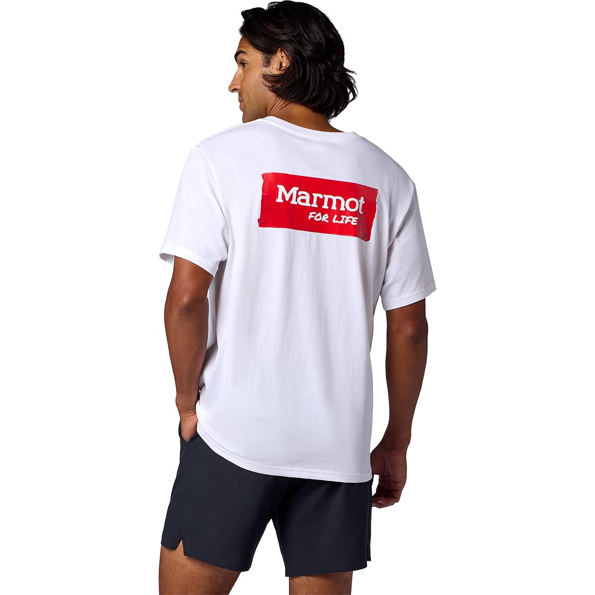 Image of Marmot Marmot Duct Tape T-Shirt - Men's White, XL