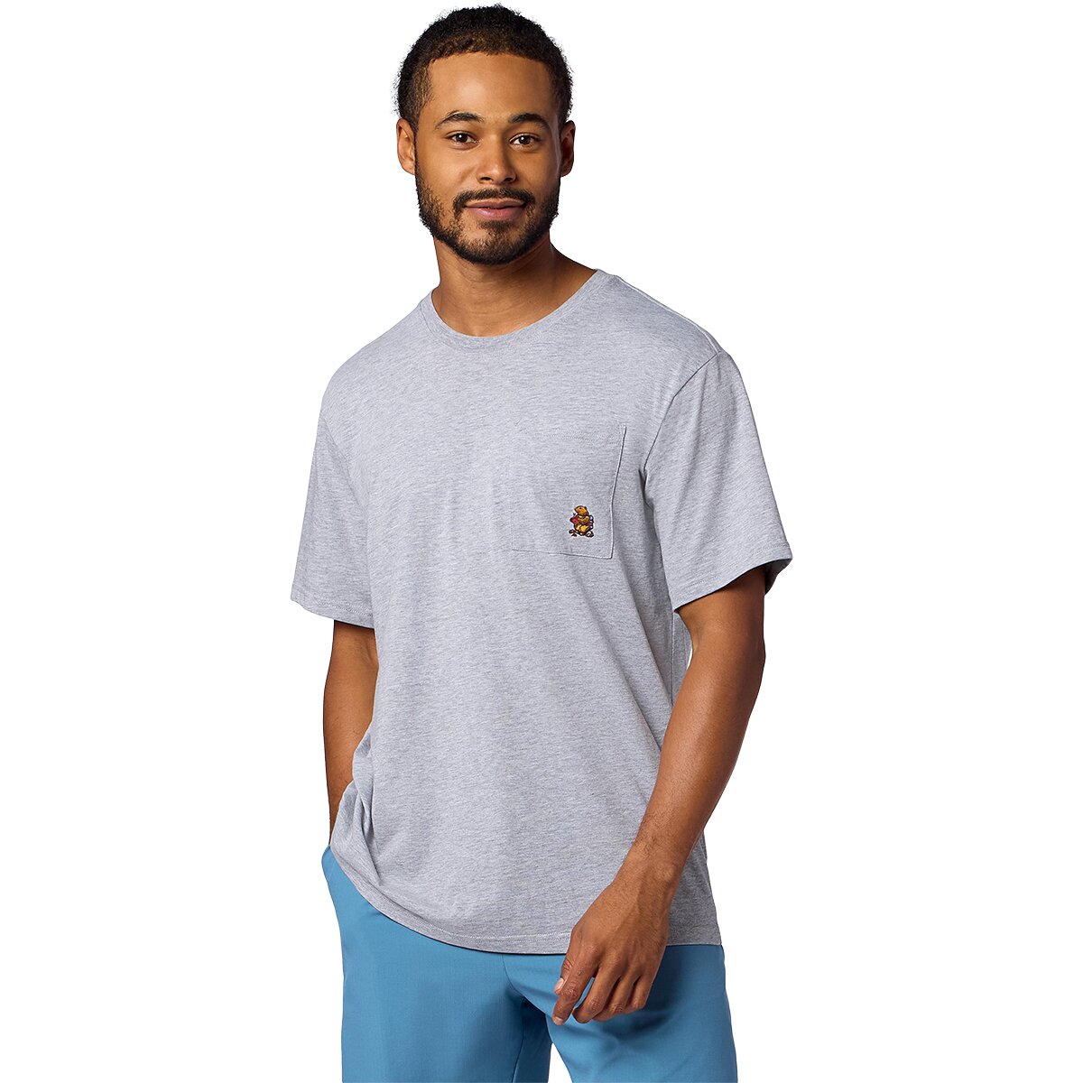 Image of Marmot Marty Pocket T-Shirt - Men's Grey Heather, XXL