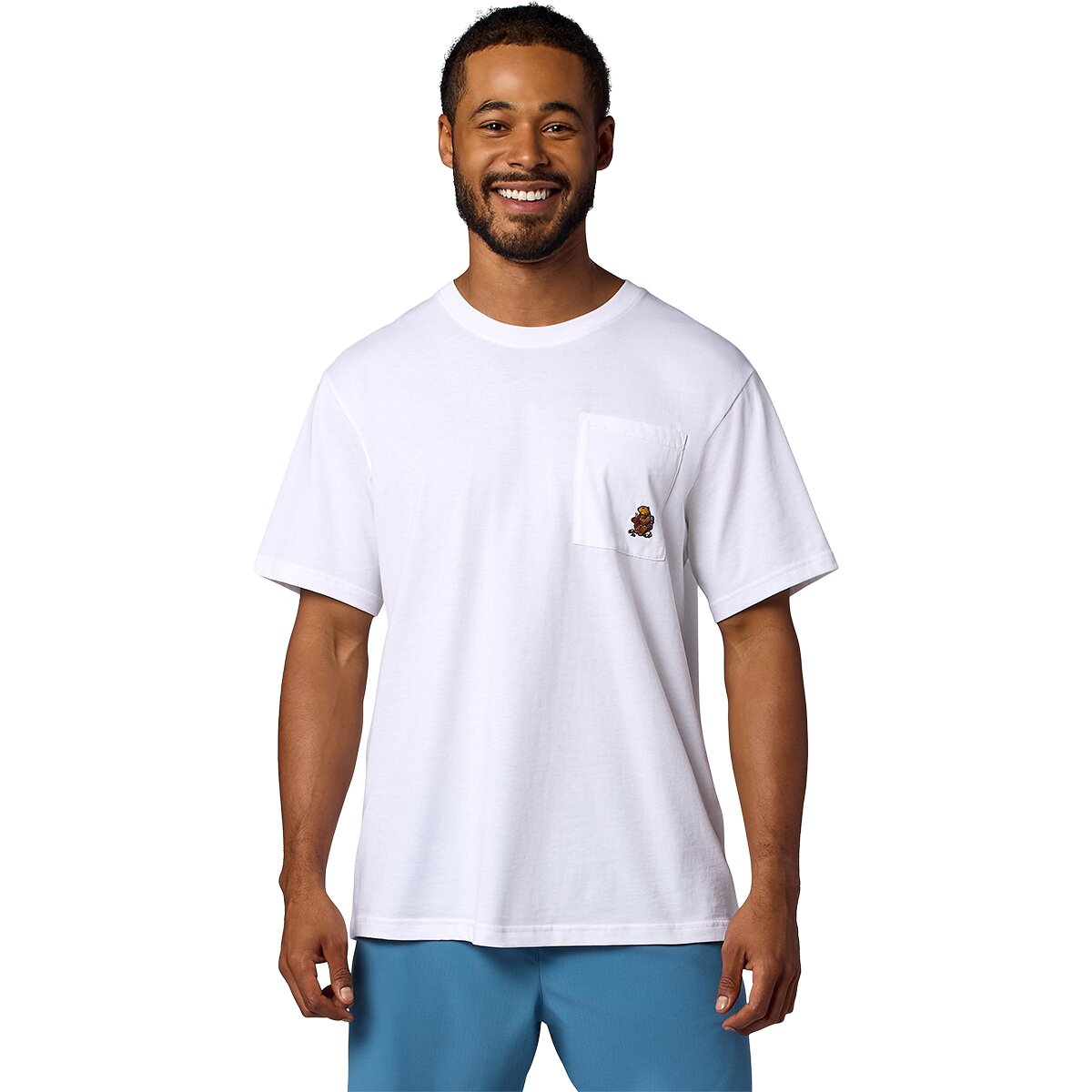 Image of Marmot Marty Pocket T-Shirt - Men's White, L