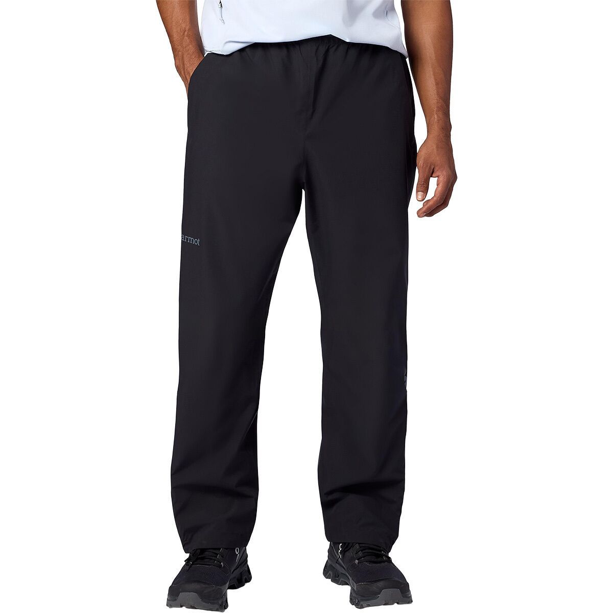 Image of Marmot PreCip Evo Flex Pant - Men's Black, S/Reg