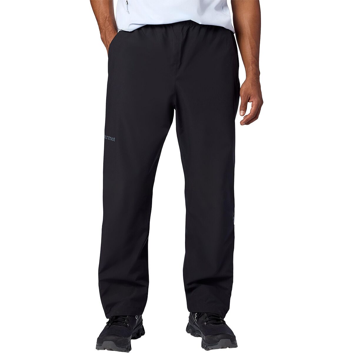 Image of Marmot PreCip Evo Flex Pant - Men's Black, M/Reg