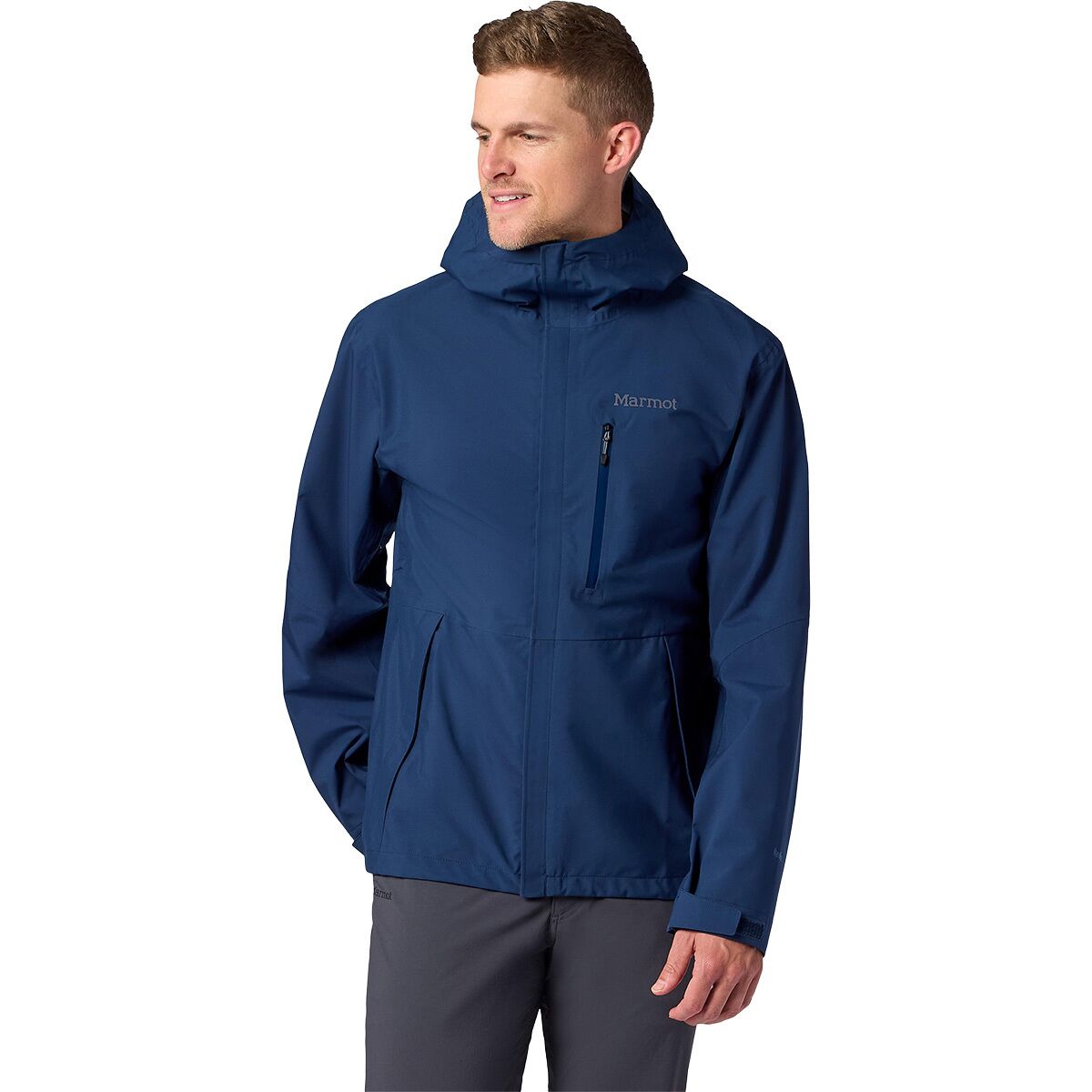 Image of Marmot PreCip Evo Pro Jacket - Men's Nightfall Navy, L