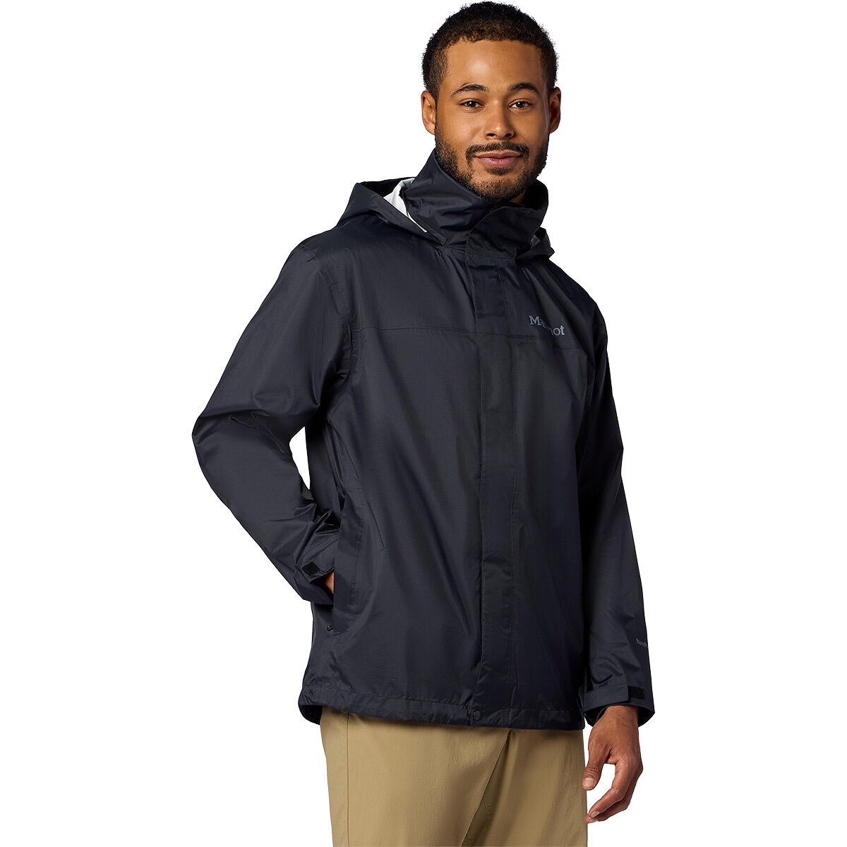 Image of Marmot Precip Evo Jacket - Men's Black, S