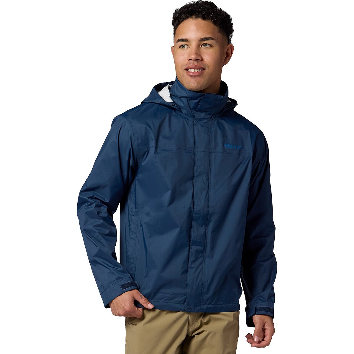 Image of Marmot Precip Evo Jacket - Men's Nightfall Navy, M